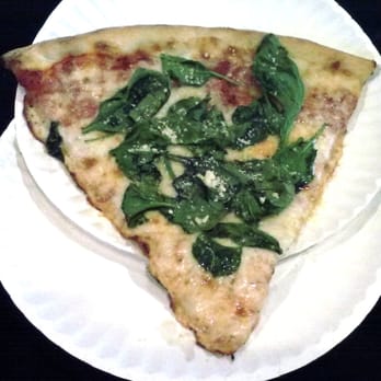 Sliced - My one topping spinach (gimme more please!) I'd rather more green than greasy cheese. - Pizza Near Me - Hoschton, Georgia Sliced - My one topping spinach (gimme more please!) I'd rather more green than greasy cheese. - Pizza Near Me - Hoschton, Georgia