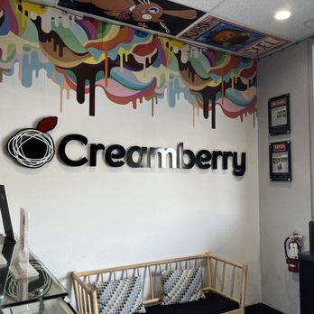 Creamberry - Waiting area to chill for your chilly treat. - Desserts Near Me - Las Vegas, Nevada