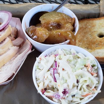 Mark's Feed Store - Pulled chicken entree with coleslaw and baked apples. - Barbeque Near Me - Louisville, Kentucky Mark's Feed Store - Pulled chicken entree with coleslaw and baked apples. - Barbeque Near Me - Louisville, Kentucky