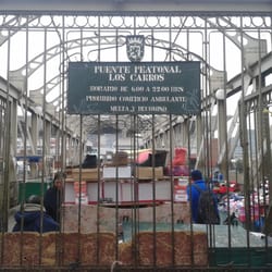 Puente Peatonal Los Carros - "Prohibido comercio ambulante"