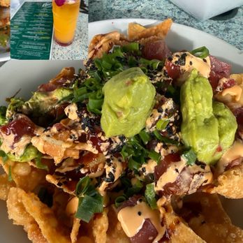 Nico's Pier 38 - POKE NACHOS ** - Seafood Near Me - Honolulu, Hawaii Nico's Pier 38 - POKE NACHOS ** - Seafood Near Me - Honolulu, Hawaii
