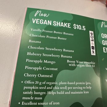 Good And Healthy - Vegan shakes menu - Juice Bars & Smoothies Near Me - Camarillo, California