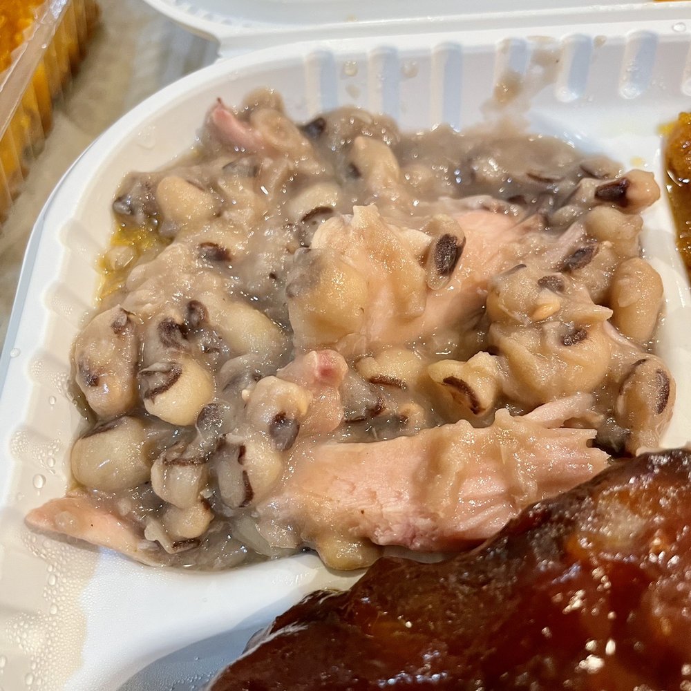 Saint's Paradise Cafeteria - Black eyed peas - Soul Food Near Me - Washington, DC, District of Columbia