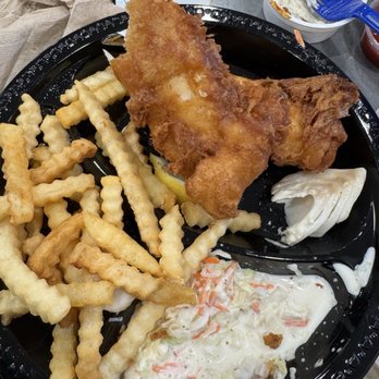 Culver's - Fish n fries dinner with coleslaw - Fast Food Near Me - Mesa, Arizona
