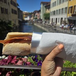 La Fermette - Raclette avec jambon et baguette