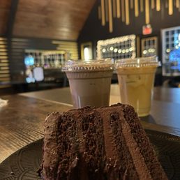 Cake and coffee Cake and coffee