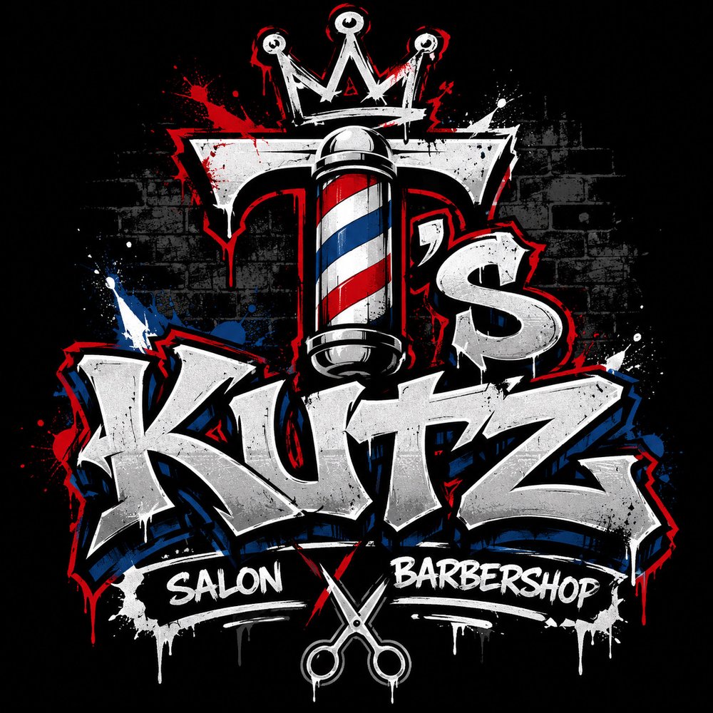 T's Kutz - Salon & Barbershop Logo