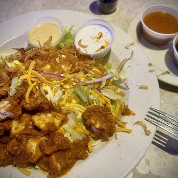 Bubba's 33 - Crispy Tender Salad - Sports Bars Near Me - College Station, Texas