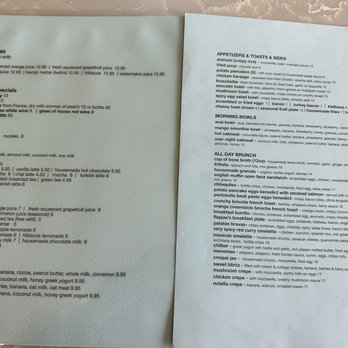 Flapjax - Menu (April 2023) - New American Near Me - Santa Monica, California