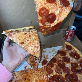 Colosseum New York Pizza - Half cheese half pep, nice size slices ! - Pizza Near Me - Milpitas, California Colosseum New York Pizza - Half cheese half pep, nice size slices ! - Pizza Near Me - Milpitas, California