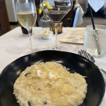 Lemon & Thyme - Mushroom risotto. Fantastic - New American Near Me - Costa Mesa, California Lemon & Thyme - Mushroom risotto. Fantastic - New American Near Me - Costa Mesa, California