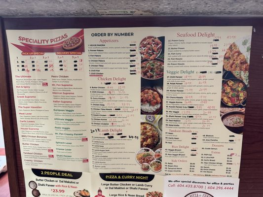 Menu photo 2 Mr Pan Pizza Burnaby, BC