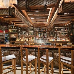 Bad Brads BBQ - Beautiful interior bar...one of a kind!