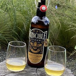 Our outdoor garden is a perfect spot for cider and a picnic!