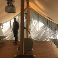 Osage Hills State Park - Wall tent for 45$ a night