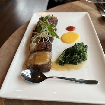 Pusadee's Garden - pork belly, sweet chili garlic caramel - Thai Near Me - Pittsburgh, Pennsylvania Pusadee's Garden - pork belly, sweet chili garlic caramel - Thai Near Me - Pittsburgh, Pennsylvania