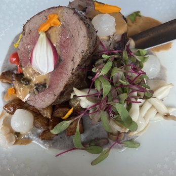 Aurora At The Celeste - Steak roulade, amazing!! - American Near Me - Orlando, Florida