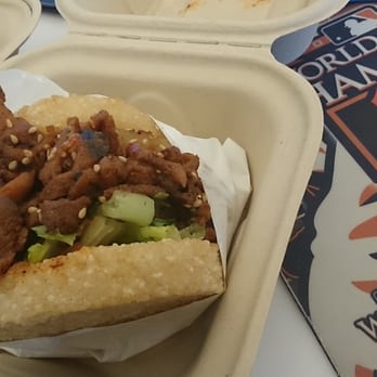 KoJa Kitchen - Chicken on garlic buns. - Asian Fusion Near Me - Berkeley, California