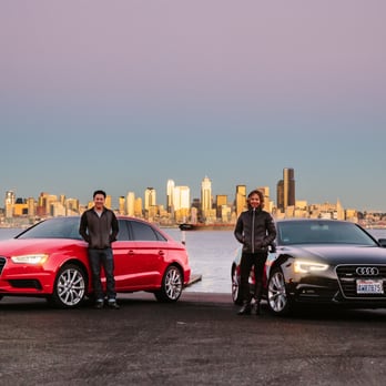 Audi Pasadena - The first day I got my A3 I put some miles on it!  Drove it up to Seattle to meet up with my Sis and her A5 for a shoot on Alki Beach. - Car Dealers Near Me - Pasadena, California
