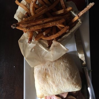 Blowing Rock Brewing - Duck Sandwich with fries - Breweries Near Me - Blowing Rock, North Carolina