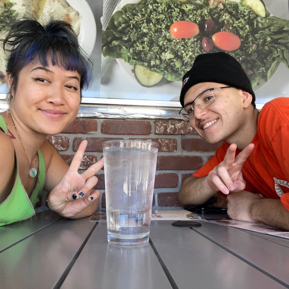 Aladdin Cafe - Me and my bestie - Middle Eastern Near Me - Kansas City, Missouri