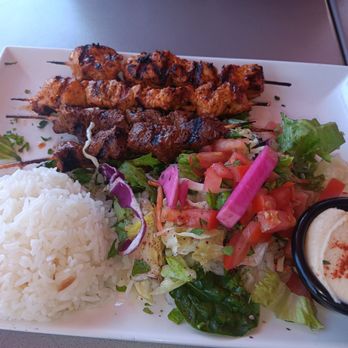 Sultan's Kebab - Combo kebab beef and chicken - Mediterranean Near Me - Pleasanton, California Sultan's Kebab - Combo kebab beef and chicken - Mediterranean Near Me - Pleasanton, California