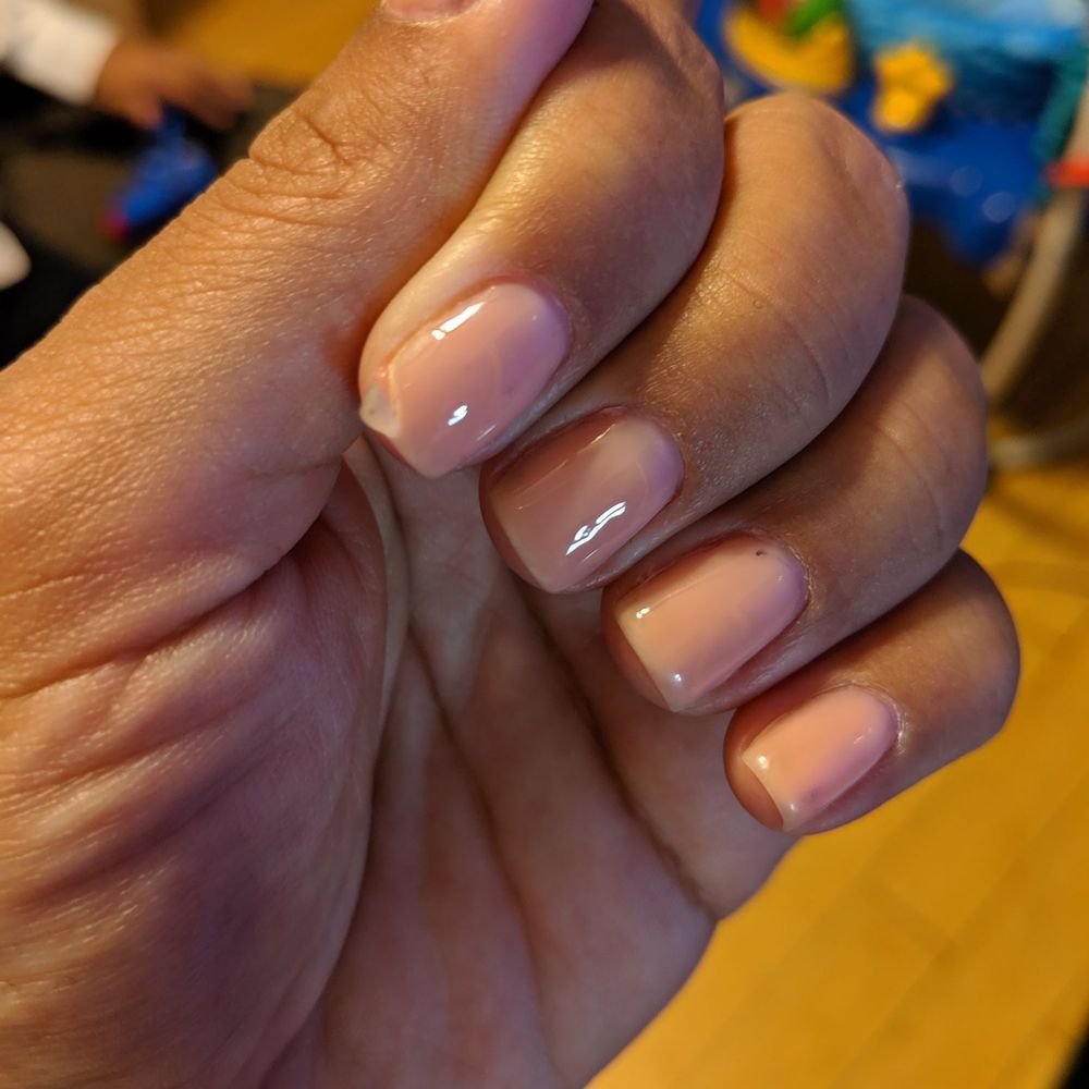 Chipped nail Chipped nail