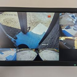 Solutions International - 24/7 wall-mounted direct-connect video camera monitors installed throughout property in new construction home.