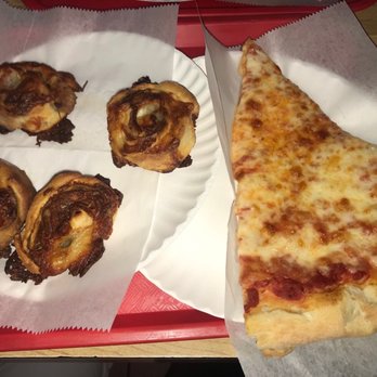 Carlos Pizza - Pepperoni Roll Slice Regular Pizza - Pizza Near Me - Ridgewood, New York