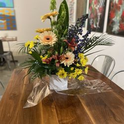 Jensen's Foods - The floral arrangement I ordered from Lidia!