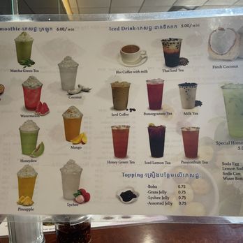 PS Fast Food 168 Restaurant - Drink menu - Fast Food Near Me - Long Beach, California
