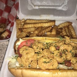 Jazzy Hot Wings Etc - Shrimp Po-Boy