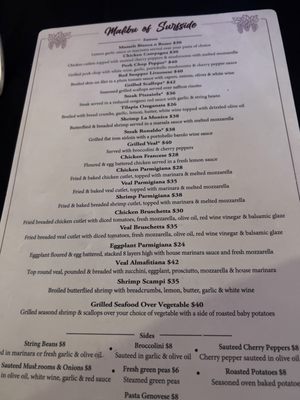 Menu photo 2 Malibu of Surfside Surfside Beach, SC