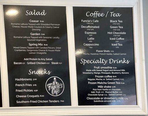 Menu photo 6 Funcle's Café Hamden, CT
