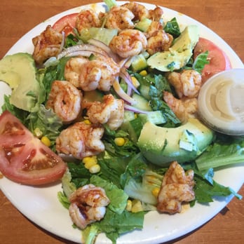 Baja Fish Tacos - Baja salad with shrimp - Seafood Near Me - Norco, California