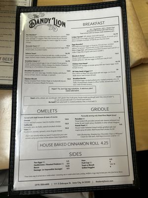 Menu photo 5 The Dandy Lion Iowa City, IA Menu photo 5 The Dandy Lion Iowa City, IA