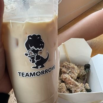 TeaMorrow - Large Almond Milk Tea and Popcorn Chicken - Taiwanese Near Me - South Pasadena, California TeaMorrow - Large Almond Milk Tea and Popcorn Chicken - Taiwanese Near Me - South Pasadena, California