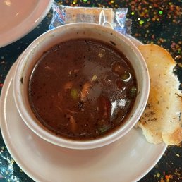 Daily gumbo (chicken and sausage)