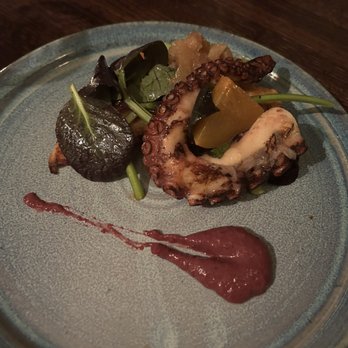 Oystercatcher - I don't know what the sauce is with the octopus, but it was perfect combination - American Near Me - Coupeville, Washington Oystercatcher - I don't know what the sauce is with the octopus, but it was perfect combination - American Near Me - Coupeville, Washington