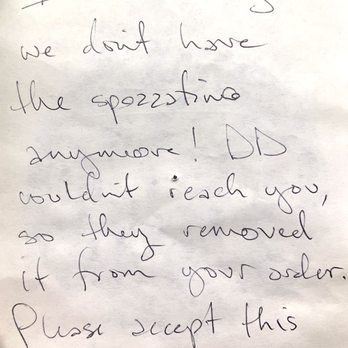 Emerald Line - a handwritten note written by a child - American Near Me - Portland, Oregon