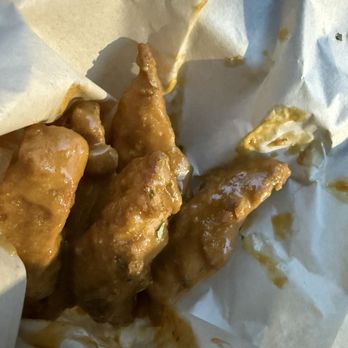 Vegan Wangs - Honey Habanero Wangs - Vegan Near Me - Atlanta, Georgia