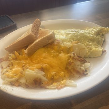 Dix Coney Island - Chicken and Swiss Cheese Omelette - Burgers Near Me - Denton, Texas