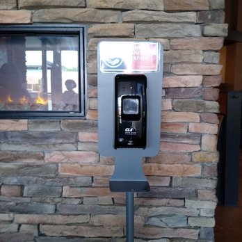 Sedona Taphouse - Hand sanitizer in lobby. - New American Near Me - Troy, Michigan