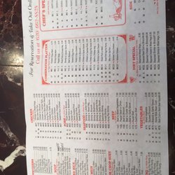 China Star - menu