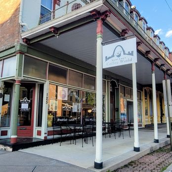 St. Louis Coffee World - Outside. Quaint, historic building - Coffee & Tea Near Me - Lebanon, Illinois St. Louis Coffee World - Outside. Quaint, historic building - Coffee & Tea Near Me - Lebanon, Illinois