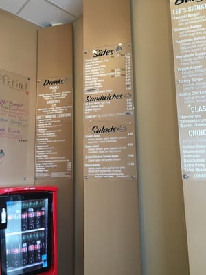 Menu photo 1 Lee's Burgers Brookline, MA
