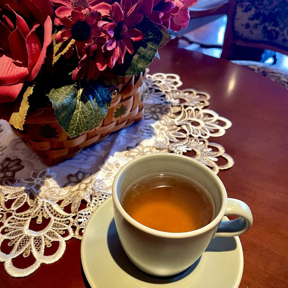 Antique Caffe - Berry Herbal Tea - Cafes Near Me - Johns Creek, Georgia