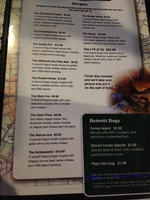 Menu photo 7 Old Detroit Burger Bar Clawson, MI Menu photo 7 Old Detroit Burger Bar Clawson, MI