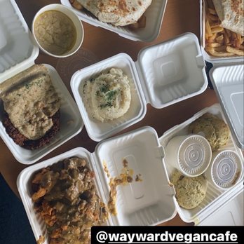The Wayward Cafe - 2 crunchwraps, chicken fried steak, biscuits and gravy, infamous bowl, and happiness - Breakfast & Brunch Near Me - Seattle, Washington