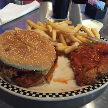 Iron Thunder Saloon - Buffalo chicken sandwich - Sports Bars Near Me - Mooresville, North Carolina Iron Thunder Saloon - Buffalo chicken sandwich - Sports Bars Near Me - Mooresville, North Carolina